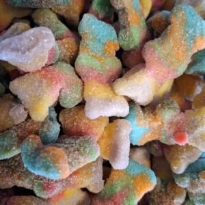 Nounours multicolore acidulé
